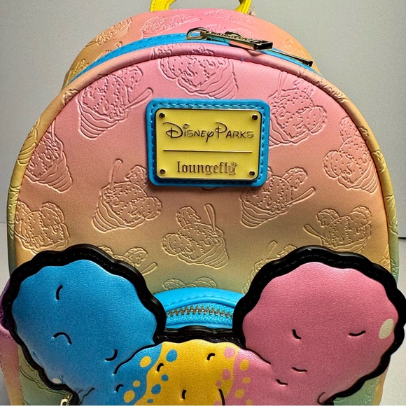 NWT. Loungefly Mickey Mouse Shaved Ice Loungefly Mini Backpack - Disney Eats. - Picture 2 of 13